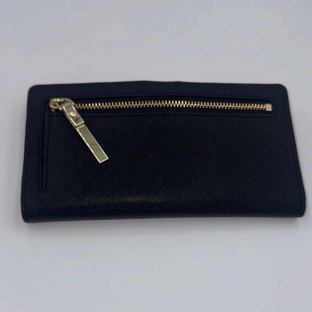 Kate Spade Black Two-Way Satchel & Wallet Set with Crystal Embellishments - Picture 6 of 13